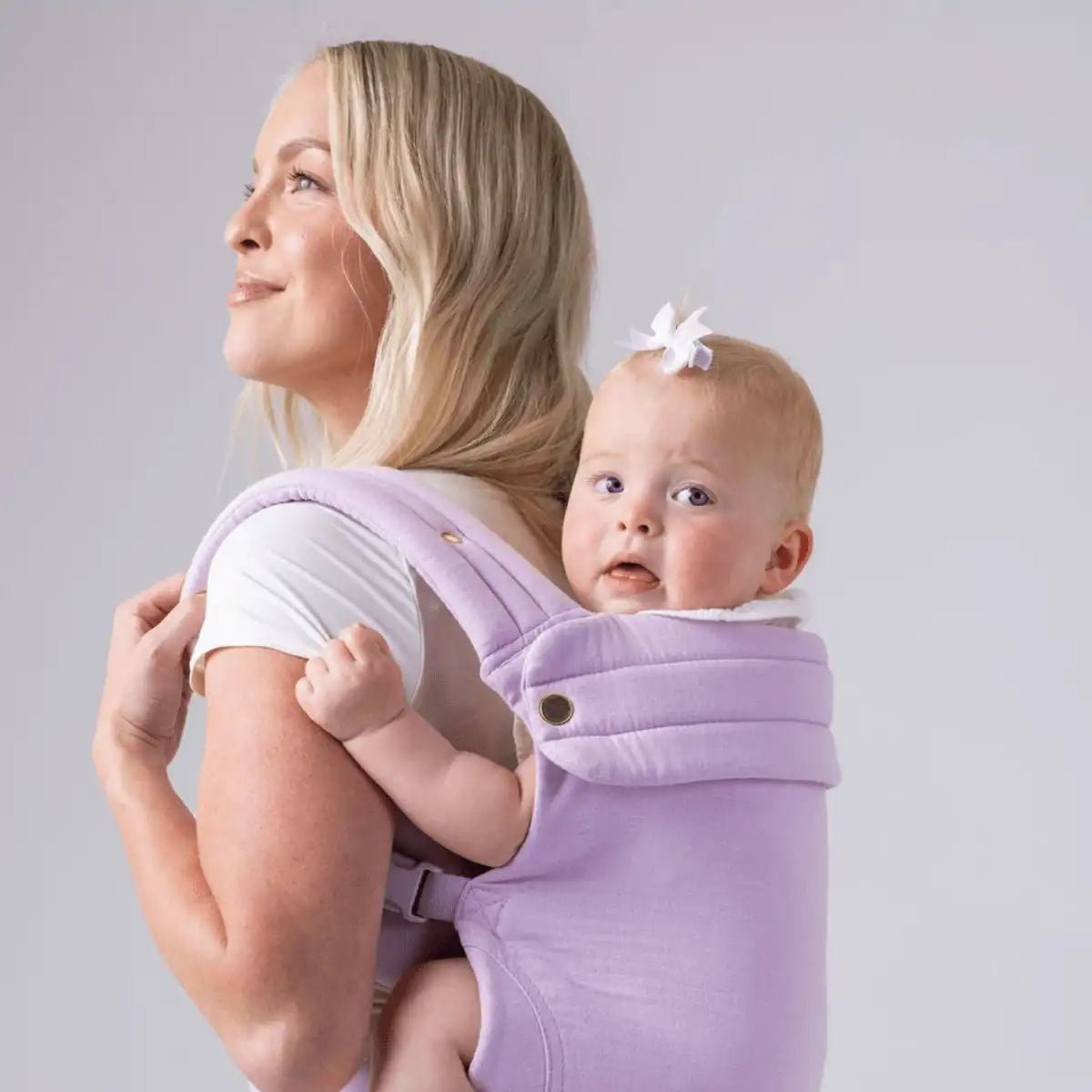 Porte - bébé Twinie. - Lavande - Twinie FR