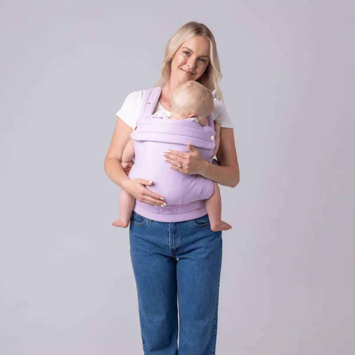 Porte - bébé Twinie. - Lavande - Twinie FR