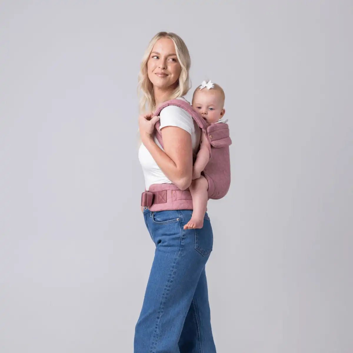 Porte - bébé Twinie. - Mauve - Twinie FR